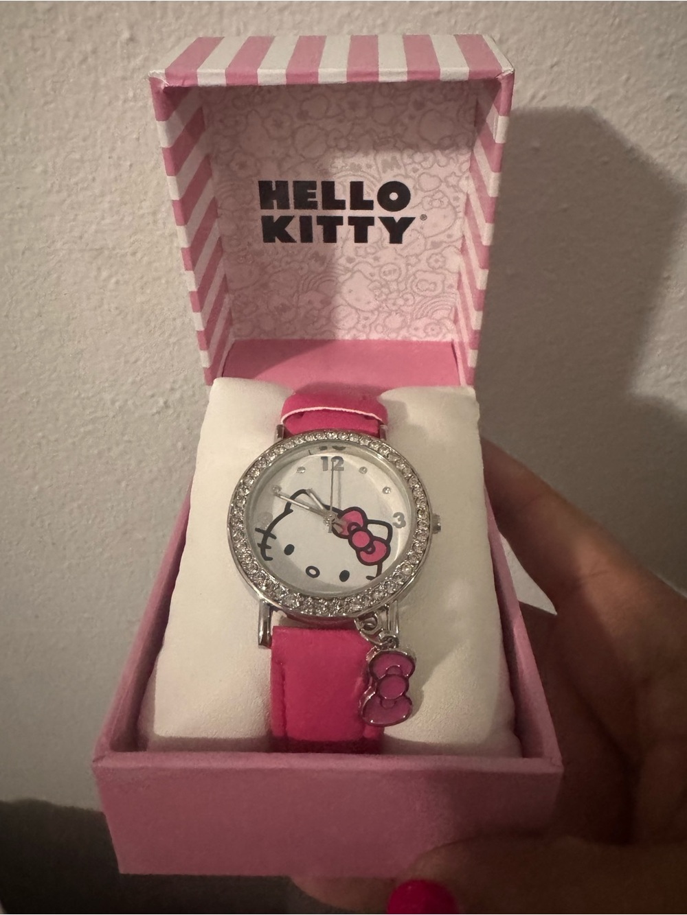 Hello Kitty Pink and White Decorative Sign